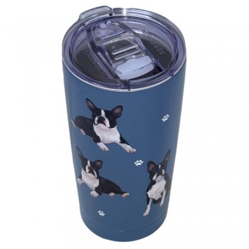 Boston Terrier Coffee-to-Go Becher Boston Terrier Getränkebecher Boston Terrier Kaffeebecher kaufen